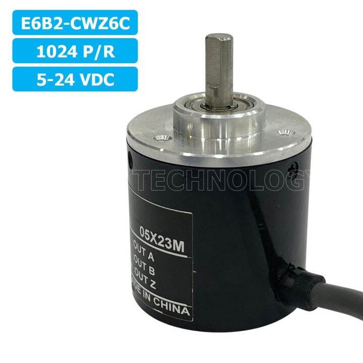 1ชิ้น-e6b2-cwz6c-1024p-r-5-24vdc-โรตารี่เอ็นโค้ดเดอร์-rotary-encoder-incremental