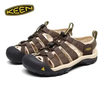 Sandals for Men New Adult Fashion Casual Sandals Beach Shoes EVA Sole  Velcro Lace-Up Keen Outdoor Sports Sandals