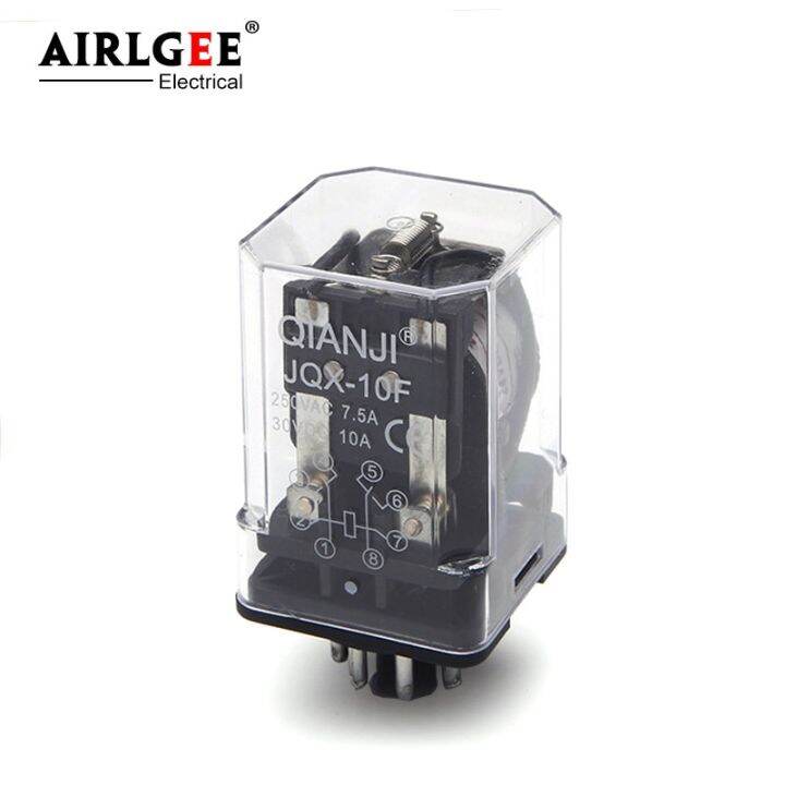 special-offers-jqx-10f-2z-12vdc-24vdc-220vac-coil-8-pins-intermediate-relay-high-power-small-general-general-purpose-relay