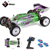 Wltoys 104002 RC Racing Car 1/10 2.4G 4WD 60Km/H High Speed Off-Road Buggy Remote Control Toys For Kids Boys Adults Racing Toys