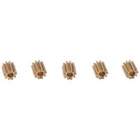 5Pcs Brass 10T Pinion Gear Motor Gear for Axial SCX24 1/24 RC Crawler Car Upgrade Parts Accessories