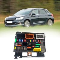 Car Fuse Box Assembly for Peugeot Berlingo Partner 308 408 607 Citroen C4 BSM R04 9807028780 9664706180 9675878280