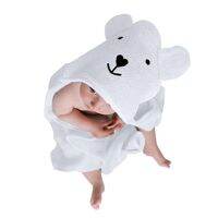 【CC】 Childrens modeling bath towel baby embroidered wearing hat covered