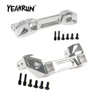 YEAHRUN Aluminum Alloy Front&amp;Rear Bumper Mounts for TRX-4 TRX4 1/10 RC Crawler Car Upgrade Replacement Parts Accessories  Power Points  Switches Saver