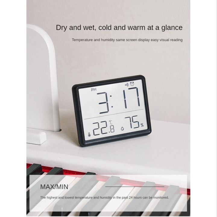 digital-hygrometer-with-clock-humidity-monitor-timer-alarm-for-home-office-baby-room