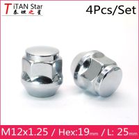 4pcs M12x1.25 OEM OE Stock Factory Wheels Rims Acorn Lug Nuts 19Hex For Suzuki Nissan Subaru infiniti Nails Screws Fasteners