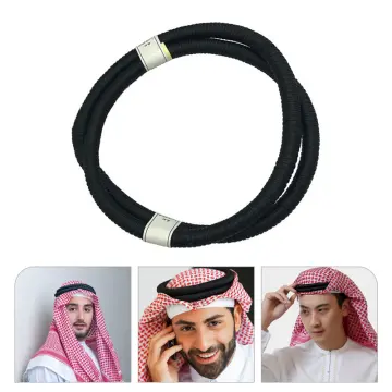 Arabian Headwear Keffiyeh Scarf Wrap Dubai Men's Headband