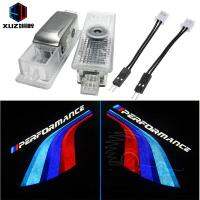 แสงต้อนรับ LED 2ชิ้นสำหรับ BMW 1 3 5 7ซีรีส์ E90 E91 E92 E93 E60 E61 F10 F07 E63 E64 F12 F13โปรเจคเตอร์ประตูรถอุปกรณ์โคมไฟแกดเจ็ต