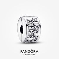 Official Store Pandora Infinite Hearts Sparkling Clip Charm