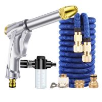 Multifunctional Garden Watering Spray Gun Household Pressure Sprinkler Foam Car Hose Nozzle Irrigation Tools 【hot】