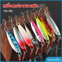 Reviln เหยื่อตกปลาน้ําจืด พลาสติกแข็ง เสมือนจริง artificial bait