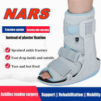 บูทเฝือกลมสูญญากาศ (สั้น) ข้อเท้า/ส้นเท้า/ฝ่าเท้า Air Walking Boot 11” (Gray) เฝือกข้อเท้าแบบยาว ปรับระดับด้วยถุงลม ถอดซักได้ Air Bag Walking Boots *ใส่ได้ทั้งซ้ายและขวา* M