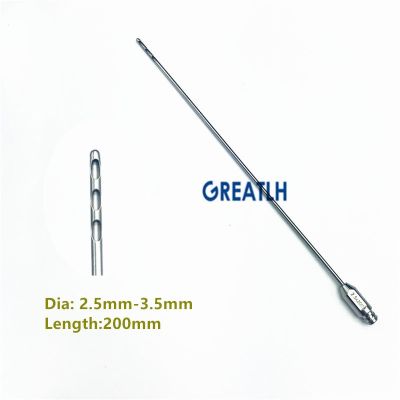 Liposuction Cannula Fat Transfer Needle Aspirator Three Hole Fat Harvesting Cannula For Beauty Use