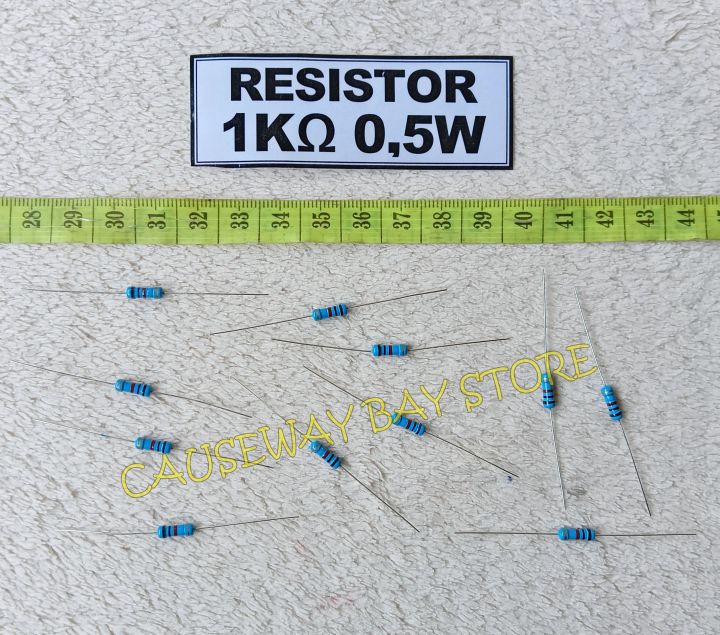 Resistor Tahanan 1kΩ 05watt Per 10 Pcs Lazada Indonesia 2295