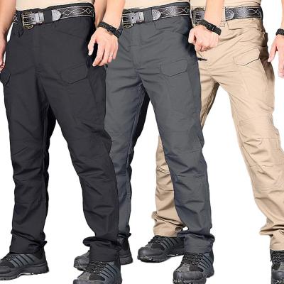 ZITY X9 Men Solid Color Quick Dry Multi-Pockets Outdoors Tactical Cargo Pants Trousers TCP0001