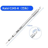 หัวเครื่องเชื่อมเหล็กสำหรับเปลี่ยน C210ของ Kaisi แกนความร้อนแบบตะกั่วใช้งานร่วมกับตลับเชื่อมอุปกรณ์เชื่อมสายไฟ Jbc