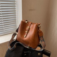 Fren e fashn -mat broadband bag women 23 new y retro texture sgle shoulder nger et bag -Bao23724❂✼