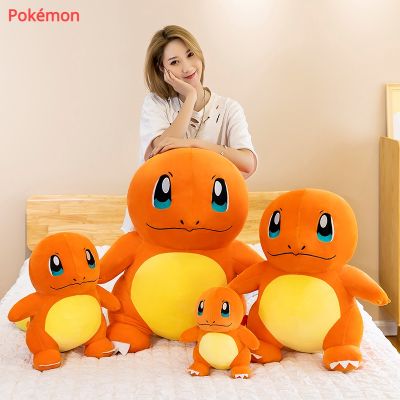 【LZ】☎✎¤  Pokémon Charmander Doll para homens e mulheres super macio criativo celebridade da Internet brinquedo de pelúcia bonito presentes atacado