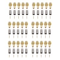 30Pcs SMA Male Plug RF Coaxial Connector Crimp for RG58 RG142 RG400 LMR195 RG223