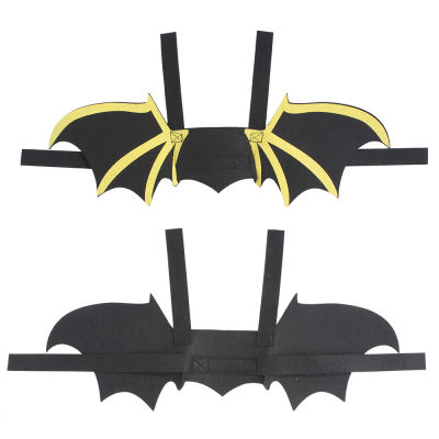 Pet Dog Bat Wings For Halloween Party Decor Puppy Collar Leads Pet Cat Cosplay Bat Costume For Small Medium Big Pet Accessories