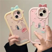 เคสโทรศัพท์มือถือ แบบนิ่ม ลายการ์ตูนสตรอเบอร์รี่ และเค้ก สําหรับ iPhone 14 13 12 11 Pro Max Xs Max X 14 7 8 Plus 13promax 12 pro max 14pro max