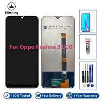 6.22 "AAA +++ LCD สำหรับ OPPO Realme 3จอแสดงผล LCD Touch Screen Digitizer Assembly RMX1825, RMX1821, 1821เปลี่ยน100% ทดสอบดีไม่มี Dead Pixel ฟรีเครื่องมือ + กระจกนิรภัย