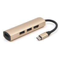 【✅】 The Auto Zone 4 In1 USB C ฮับ USB-C ไปยัง HDMI อะแดปเตอร์สำหรับ MacBook Galaxy S9/S8 Mate 10/20 P10/20 Pro Type C ฮับยูเอสบีหลายทางฮับ USB