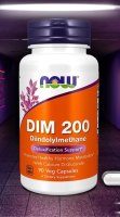 DIM / Diindolylmethane w/ Calcium 200 MG 90 Capsules by NOW FOODS