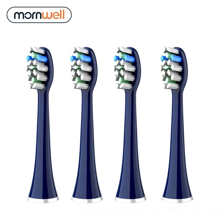 4pcs Replacement Brush Heads For Mornwell T25 Sonic Electric Toothbrush
