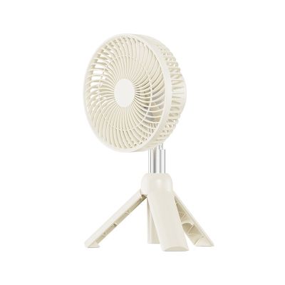 Portable Fan Cooling Fan Rechargeable Mini Folding Telescopic 4000MAh Electric for Household Office-A