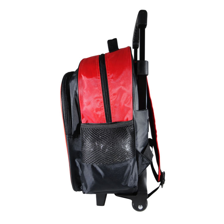 กระเป๋าเด็ก-kids-bag-กระเป๋าเป้เด็ก-กระเป๋านักเรียน-สินค้าขายดี-ลายการ์ตูนลิขสิทธิ์แท้-กระเป๋าล้อลาก-14-นิ้ว-spider-man-spm31-468