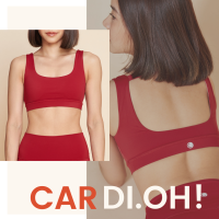 Cardi.Oh Running Red Bra