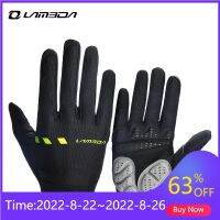 (Best Movement) LAMEDA Shock Absorbing Breathable Cycling Gloves Men 39; S And Women 39; S Full Finger Long Finger MTB Bike Outdoor Sports Gloves