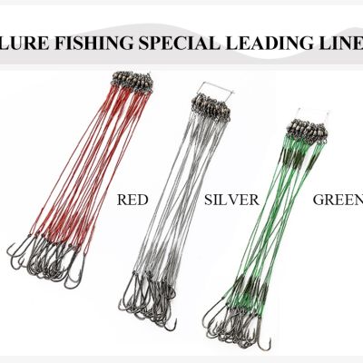 【CC】 20 Wire Rope Fishing with and Anti-Bite Hot Hoy Metal