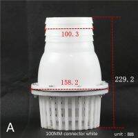 Plastic check valve foot valve petrol pump water pump shower head foot valve 40/50/65/73 / 100mm white black