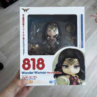 Nendoroid Wonder Woman Action Figure อะนิเมะ818 Wonder Woman Hero S Edition Collection ของเล่น Kawaii ตุ๊กตาวันเกิดของขวัญ