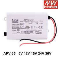 หมายถึง APV-35 AC เป็น DC 5V 12V 15V 24V 36V เอาต์พุตเดี่ยวสวิตช์จ่ายไฟสลับไดรเวอร์พลาสติกคงที่สำหรับหน้าจอ LED ชิ้นส่วนวงจรไฟฟ้า