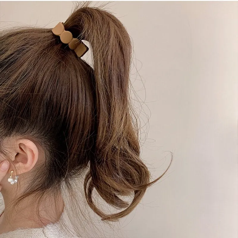 New Style Korean High Ponytail Hair Clip Simple Hair Clamp Fashion Hair Claw | Lazada PH New Style Korean High Ponytail Hair Clip Simple Hair Clamp Fashion Hair Claw | Lazada PH