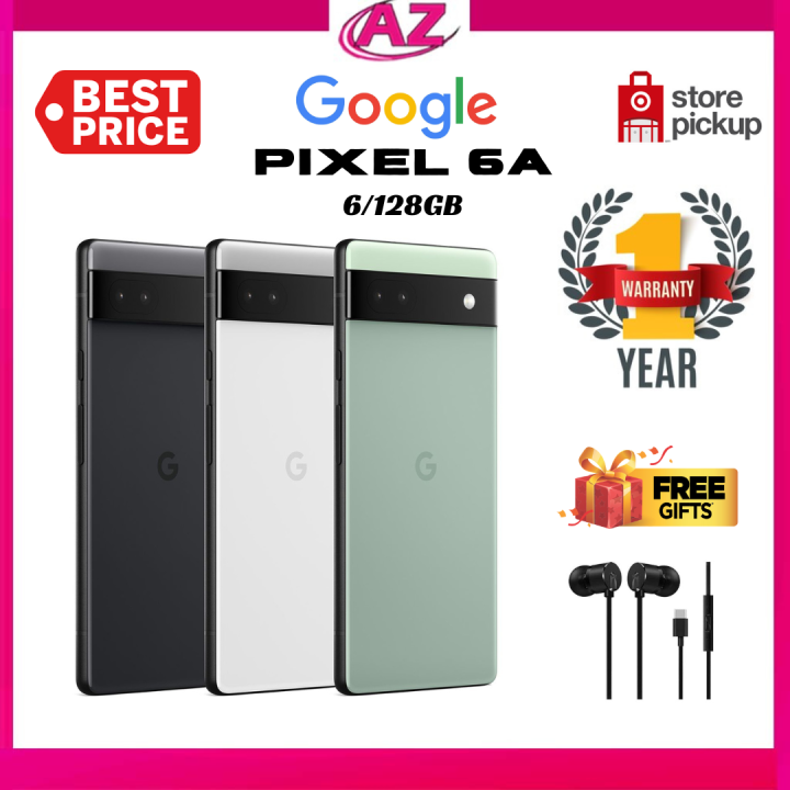 GOOGLE PIXEL 6A 6/128GB ONE YEAR WARRANTY 5 YEARS SOFTWARE UPDATE