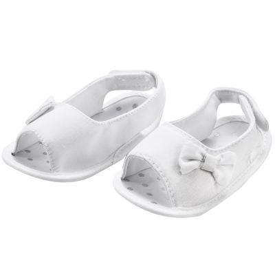 Newborn Toddler Girl Soft Sole Bowknot Sandals Shoes Baby Crib Cloth Prewalkers