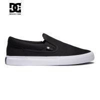 [UPTOSTREET] DC SHOES รองเท้า Manual Slip-On - Black/White [ADYS300645-BKW]