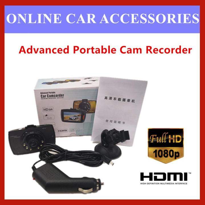 HD DVR Advance Portable Car Camcorder Dash Cam Driving Recorder Lazada