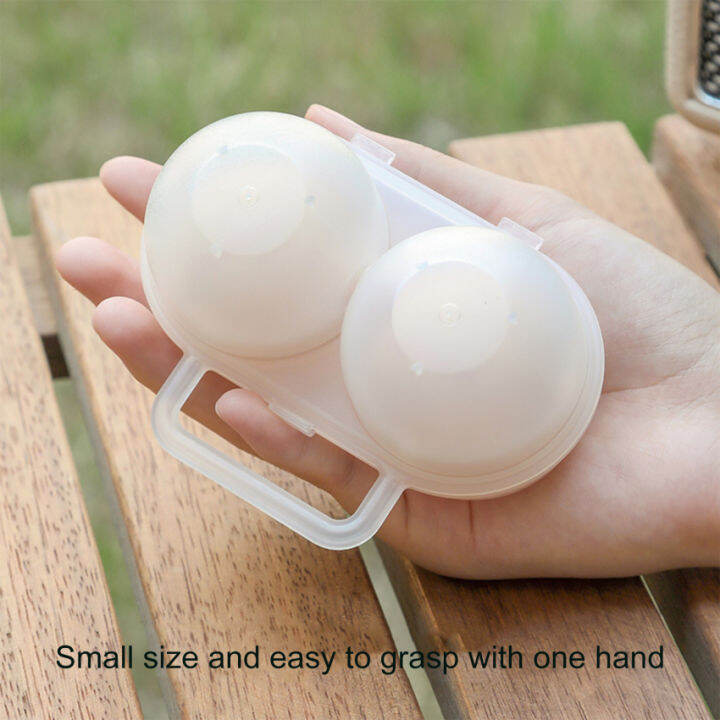 portable-egg-storage-box-2-grids-plastic-durable-egg-storage-container-save-space-refrigerator-egg-dispenser-with-fixed-handle