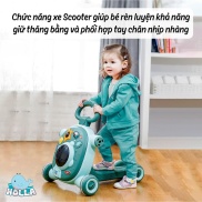 Xe Tập đi kiêm Chòi chân và Scooter đa năng 3in1 HOLLA HL