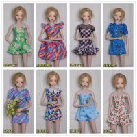 Doll dress / 30cm doll clothing cherry flower Jumpsuits outfit skirt For 1/6 Xinyi FR ST Barbie Doll clothes / girl toys Electrical Connectors