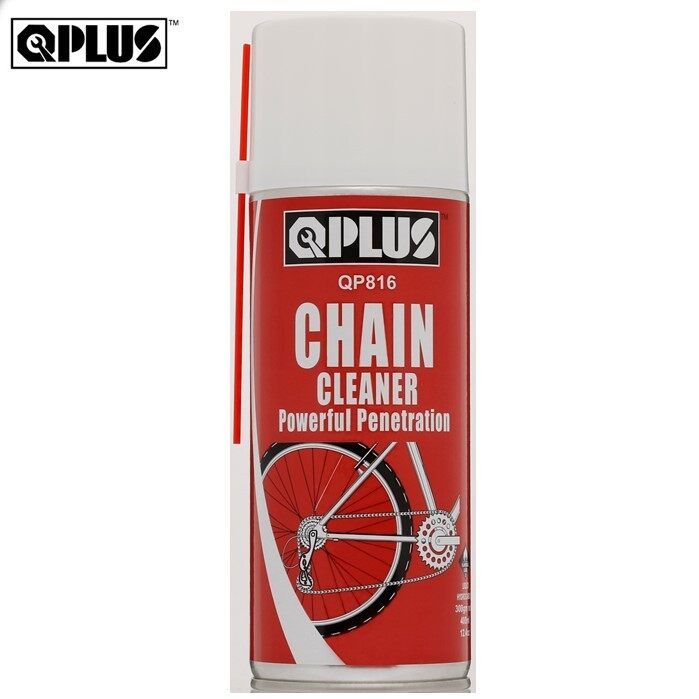 QPLUS QP816 BICYCLE CHAIN CLEANER DEGREASER SPRAY 400ML/300G Lazada