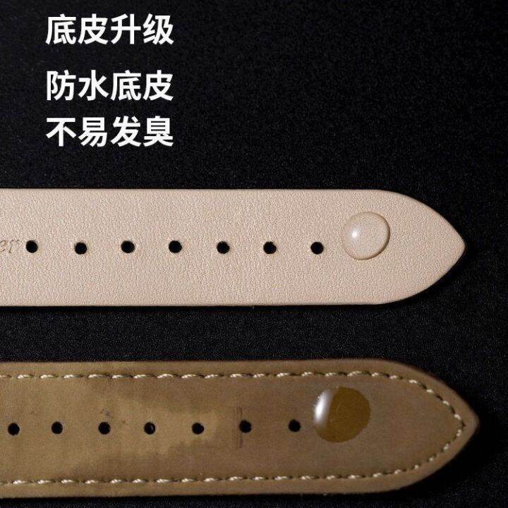 hot-sale-ultra-thin-durable-leather-watch-belt-chain-butterfly-buckle-pin-men-and-women-accessories-universal-strap-waterproof-cowhide