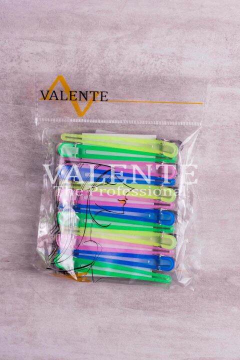 valente-hair-clip-กิ๊ฟหนีบผม-1แพคมี12ชิ้น-รุ่น-val-1407-a