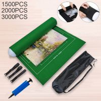 【YF】 Jigsaw Puzzle Storage Roll Mat with Guiding Lines Puzzles Up to 3000 Pieces Saver Large Board for Adults Kids