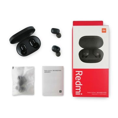 ไมโครโฟน Headphone Original ไร้สาย Airdots 2 Tws ใหม่ Xiaomi Redmi หูฟังบลูทูธ Fone Airdots Redmi With